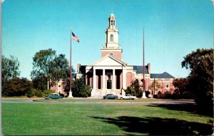 Massachusetts Newton City Hall Showing The War Memorial Tablet