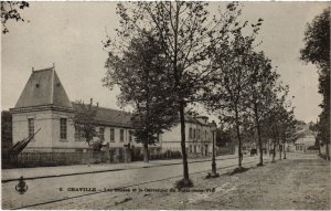 CPA Chaville Les Ecoles et la Carrefour du Puits dans Vin (1314654)