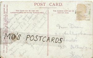 Genealogy Postcard - Annie Dean - Cheriton - Near Folkestone - Kent - Ref 7187A