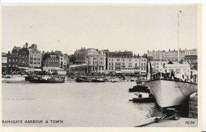 Kent Postcard - Ramsgate Harbour and Town - Ref ZZ4657