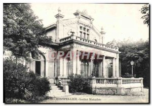 Postcard Old Montpellier Mutualiste Institute