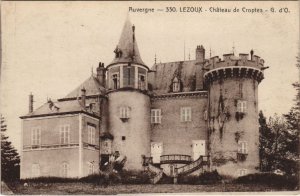 CPA LEZOUX Chateau de Croptes (1255590)