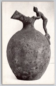 Cast Of Roman Bronze Pitcher Chicago Museum Postcard C38