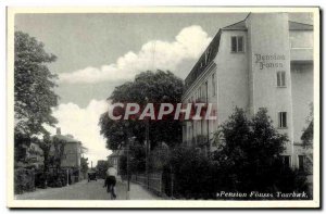 Postcard Old Taarbæk Pension Fønss