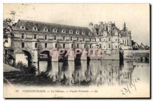 Postcard Old Chateau Chenonceau The Eastern Facade