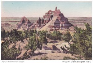 South Dakota Wall Vampire Peak The Badlands National Monument