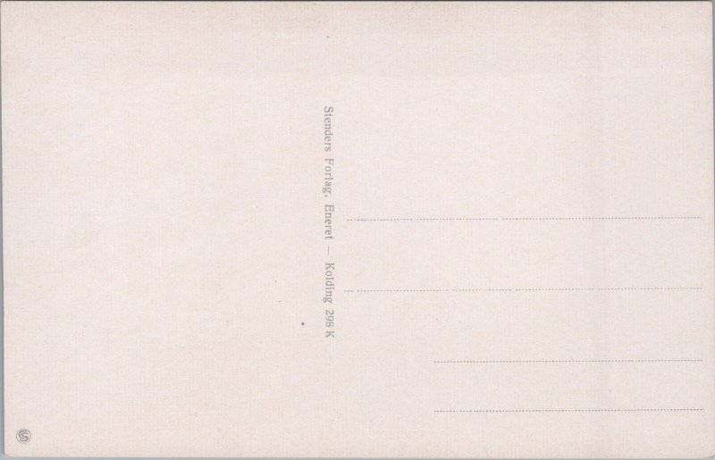 Denmark Kolding Raadhuset Vintage Postcard C262