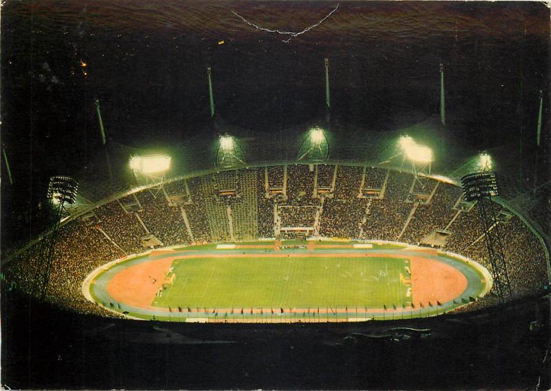 Olympic Stadium at night 1972 Munchen Germany
