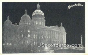 The Capitol & Monument - Des Moines, Iowa IA