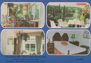 Johnscliffe AA Hotel Restaurant Newton Linford Leicester Postcard