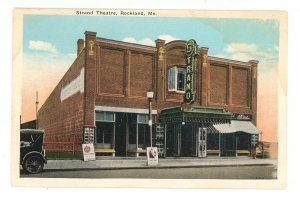 ME - Rockland. Strand Theatre   (stain)