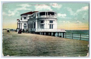 1908 7th Avenue Pavilion Bay Side Building Asbury Park New Jersey NJ Postcard