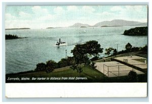 C. 1907 Sorrento, Maine. Bar Harbor In Distance From Hotel Sorrento Postcard P41 