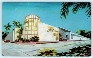 MIAMI, Florida FL   Art Deco  ALIX OF MIAMI Women's Fashion Advertising Postcard