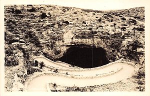 Entrance real photo - Carslbad Caverns, New Mexico NM