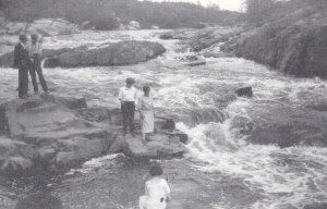Wisconsin Eau Claire Chippewa Valley Museum Fishing At Big Falls Near Fall Cr...