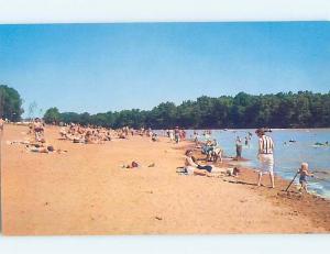 Unused Pre-1980 BEACH SCENE Clarendon Arkansas AR G5458@