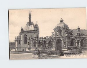 Postcard L'Entrée de la Chapelle, Château de Chantilly, France