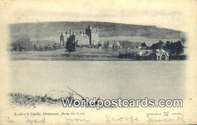 Stranraer from the Loch Lochinch Castle Scotland, Escocia 1903 