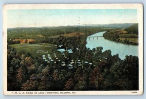 Sheridan Wyoming WY Postcard Walker Falls Above Absaraka Park c1910's Antique