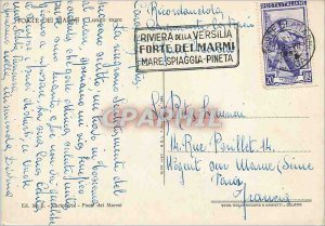 Postcard Modern Forte dei Marmi Lungon Mare