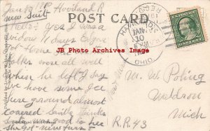 OH, Circleville, Ohio, North Court Street, 1910 PM, Lawrence Weldon Pub