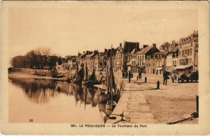 CPA LE POULIGUEN Le Tournant du Port (150612)