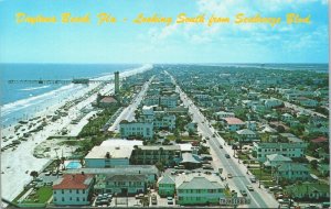 USA Daytona Beach Florida Seabreeze Boulevard Chrome Postcard 03.47