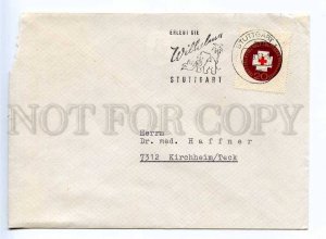 273086 GERMANY 1963 year Red Cross COVER special cancellation