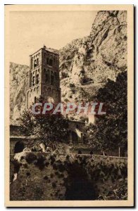 Old Postcard Landscapes and stones Provence Old stereotype Moutiers Sainte Marie