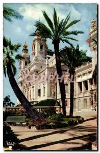 Monaco - The Cote d & # 39Azur Monte Carlo Casino - Old Postcard