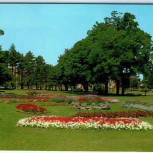 c1970s Davenport, IA Van de Veer Park Flower Garden Landscaping Chrome PC A301