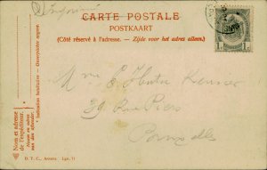 B576 Belgium Liege exposition palace 1905