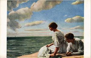 CPA AK Salon de Paris J. LEMPOELS - Les mouettes (285649)