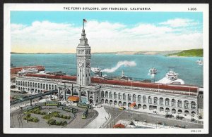 Ferry Building San Francisco California Unused c1910s