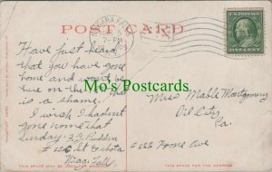 Genealogy Postcard - Montgomery - 22 Hone Avenue,Oil City,Pennsylvania RF7624