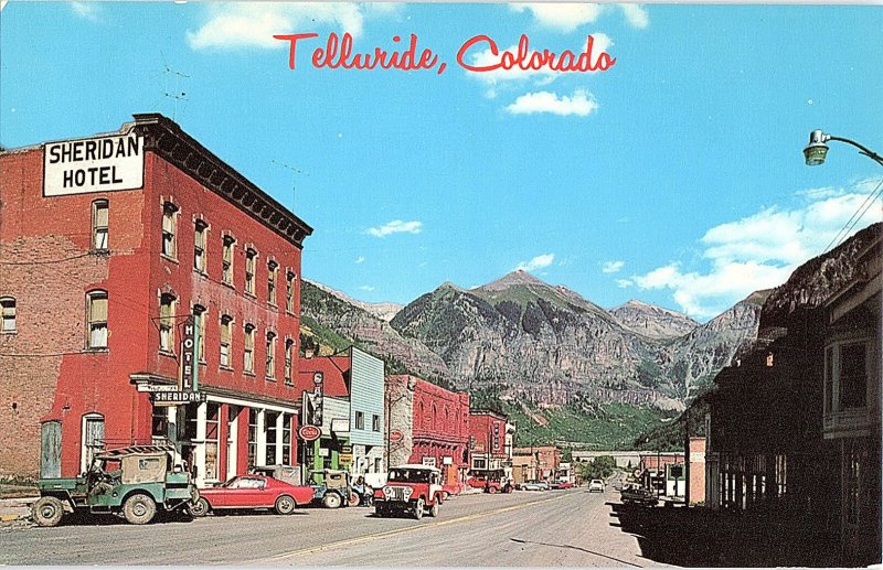 Chrome SHOPS SCENE Telluride - Near Ouray & Silverton Colorado CO AH7234