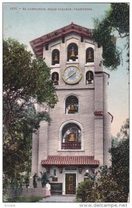 El Campanile , Mills College , California , PU-1912