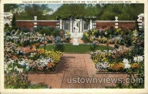 Italian Garden - Great Barrington, Massachusetts MA