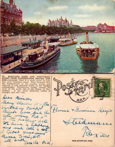 Scotland Yard and Whitehall Court From Westminster Bridge London (9664)