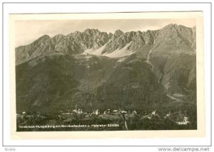 RP, Hungerburg Mit Nordkettenbahn U. Hafelekar 2343m., Innsbruck, Austria, 19...