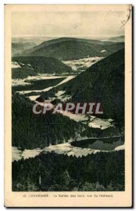 Old Postcard Gerardmer The valley lake view from Hohneck