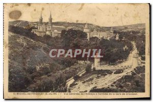 Postcard Old St Michel de Frigolet B Rh General view of the Abbey on arrival ...