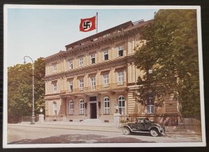 GERMANY THIRD 3rd REICH ORIGINAL POSTCARD NSDAP HQ IN MUNICH THE BROWN HOUSE