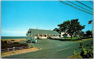 Hawthorne Motel Shore Road Chatham Cape Cod Massachusetts Water Front Postcard