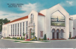 DAYTONA BEACH, Florida, 1952; The Church Beautiful, First Methodist Church