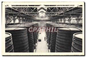 Old Postcard Chais Byrrh Thuir Six rows of tanks