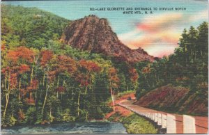 Lake Gloriette And Entrance To Dixville Notch White Mountains New Hamshire C198