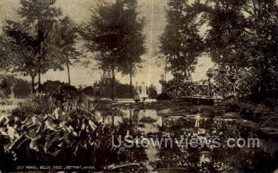 Lily Pond, Belle Isle - Detroit, Michigan MI  