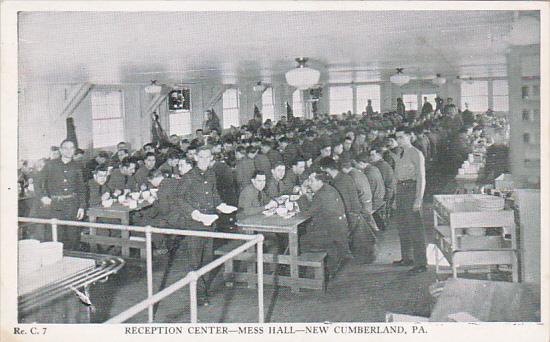 Pennsylvania New Cumberland Reception Center Mess Hall